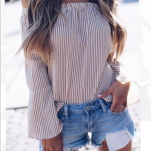 Lumiere Off-Shoulder Blouse